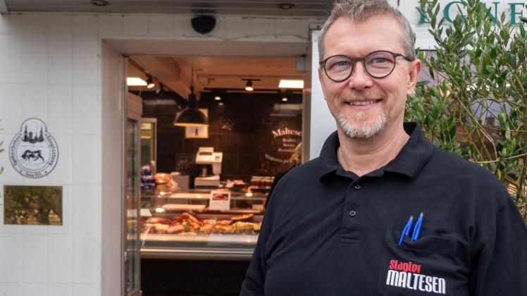 Christian Maltesen, Slagter Maltesen i Birkerød