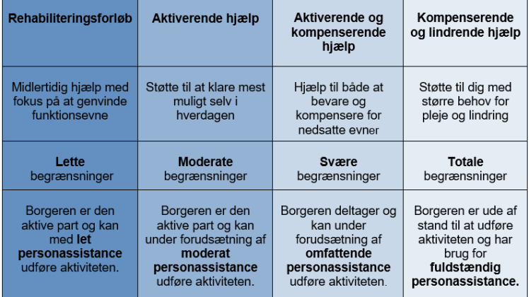 Helhedsplejeforløb under ældreloven, Rudersdal kommune