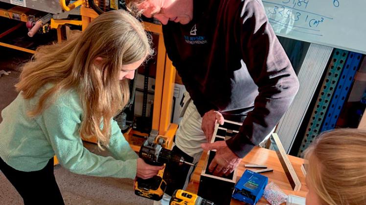 Elever samarbejder med Ole Jepsen