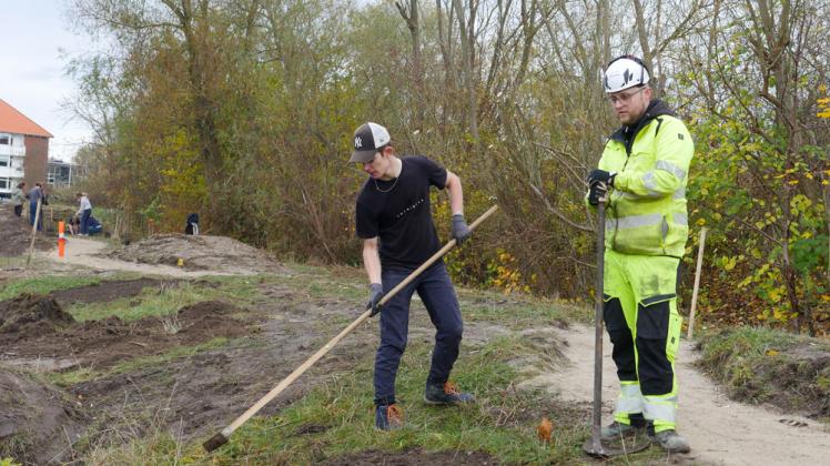 Elever fra Ravnholm Skole samarbejder med Ejendomme og Arealer