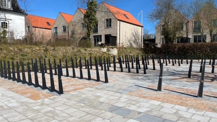 Ny cykelparkering ved Birkerød Station