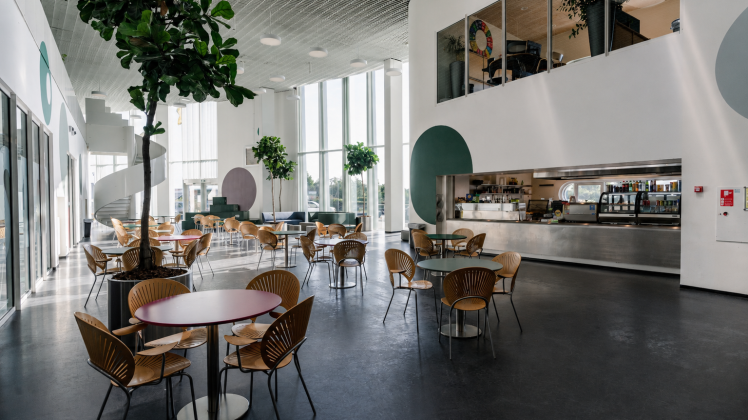 Cafeen på Birkerød Idrætscenter