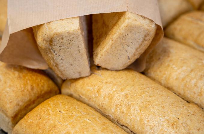 Nybagt brød