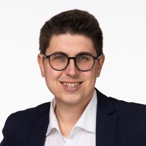 Portræt af kommunalbestyrelsesmedlem Christoffer Buster Reinhardt